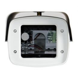 塩害対策塗装済 IP66 ファンヒーター付 防犯カメラハウジング