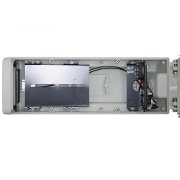塩害対策塗装済 IP66 ファンヒーター付 防犯カメラハウジング