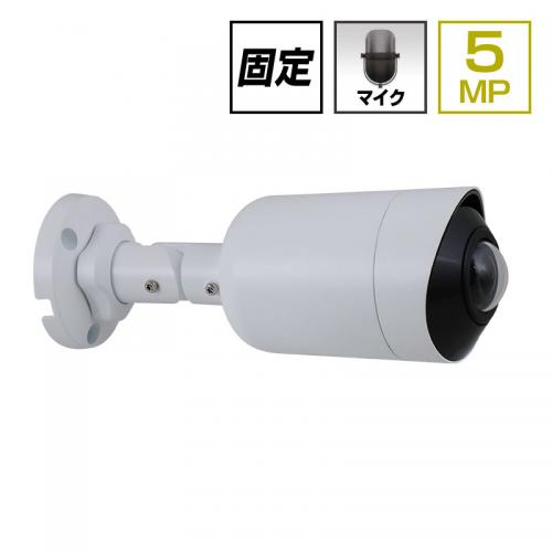 5.0MP POE対応 赤外線防滴 超広角カメラ