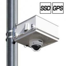 GPS 自動時刻補正機能搭載 街頭防犯カメラ